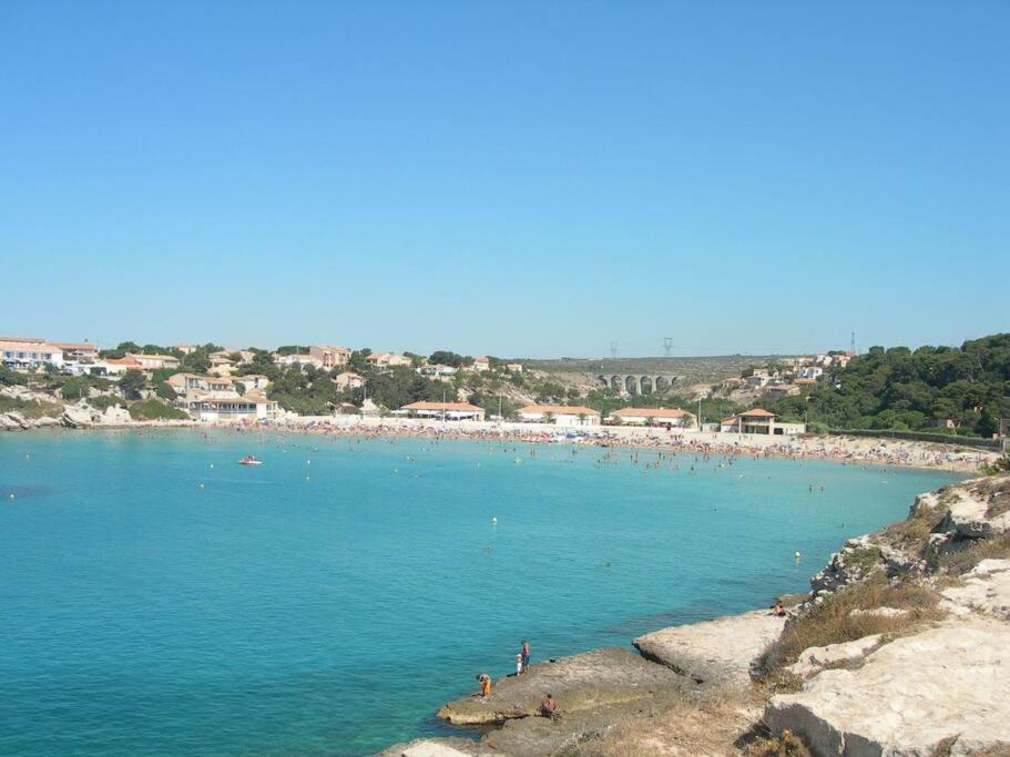 Reve De Vacances Studio Proche De La Plage Мартиг Экстерьер фото